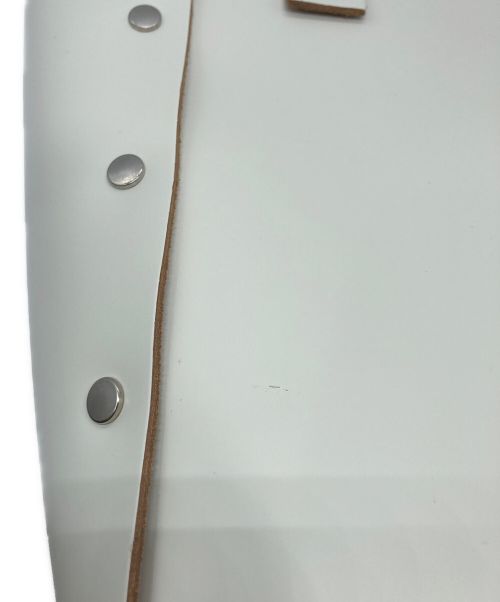 HENDER SCHEME（エンダースキーマ）HENDER SCHEME (エンダースキーマ) assemble hand bag ホワイトの古着・服飾アイテム