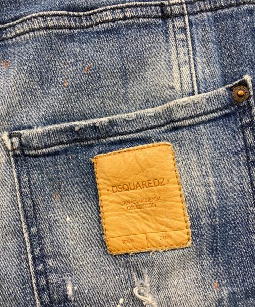 DSQUARED2（ディースクエアード）DSQUARED2 (ディースクエアード) TIDY BIKER JEAN インディゴ サイズ:44の古着・服飾アイテム