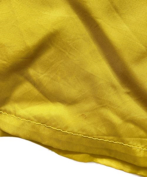 DRIES VAN NOTEN（ドリスヴァンノッテン）DRIES VAN NOTEN (ドリスヴァンノッテン) アーカイブキュプラスカート イエロー サイズ:Sの古着・服飾アイテム