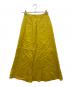 DRIES VAN NOTEN (ドリスヴァンノッテン) アーカイブキュプラスカート イエロー サイズ:S：6000円