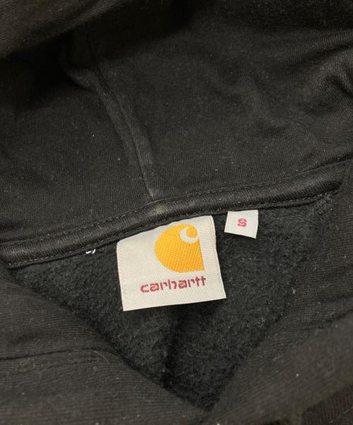 CarHartt（カーハート）CarHartt (カーハート) HOODED CHASE SWEAT ブラック サイズ:Sの古着・服飾アイテム
