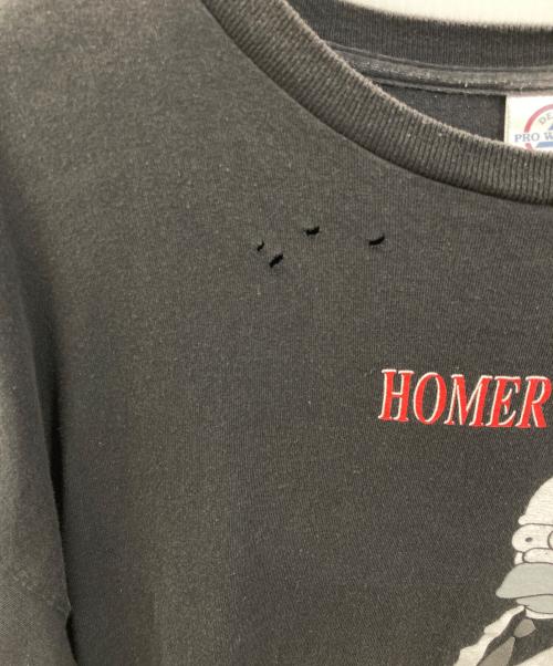 DELTA（デルタ）DELTA (デルタ) ヴィンテージプリントTシャツ ブラック サイズ:2XLの古着・服飾アイテム