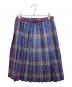 O'NEIL OF DUBLIN (オニールオブダブリン) チェックラップスカート ネイビー サイズ:38：6000円