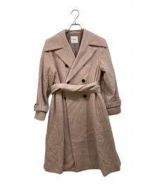 TONAL（トーナル）の古着「ウールトレンチコート」｜ベージュ