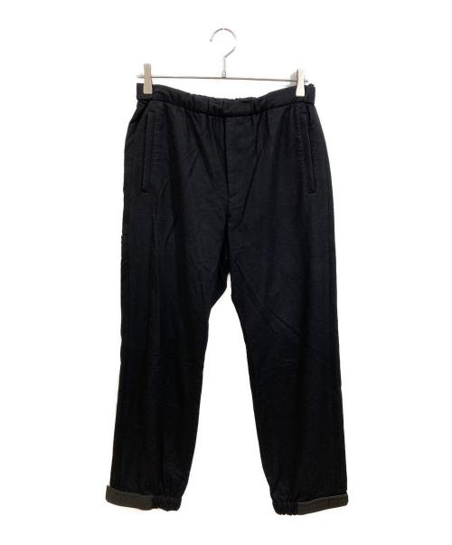 PRADA（プラダ）PRADA (プラダ) カシミヤ混パンツ ブラック サイズ:SIZE 46の古着・服飾アイテム