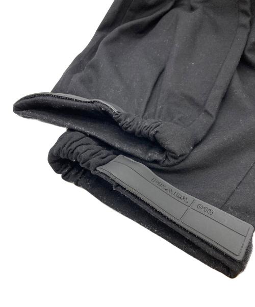 PRADA（プラダ）PRADA (プラダ) カシミヤ混パンツ ブラック サイズ:SIZE 46の古着・服飾アイテム