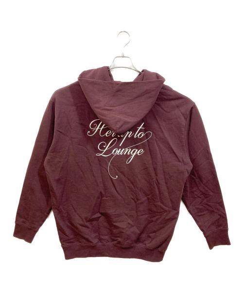 HER LIP TO（ハーリップトゥ）HER LIP TO (ハーリップトゥ) HLT Lounge Hoodie ブラウン サイズ:XXLの古着・服飾アイテム