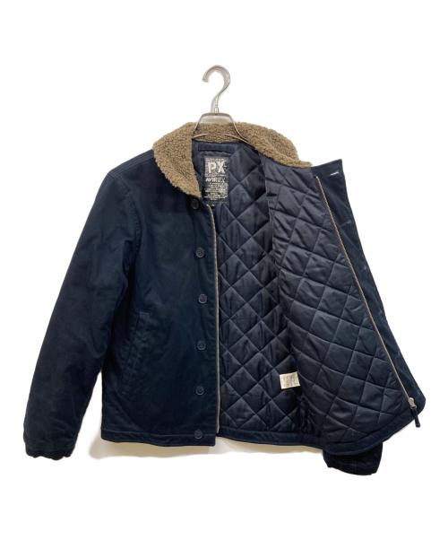 AVIREX（アヴィレックス）AVIREX (アヴィレックス) N-1デッキジャケット ネイビー サイズ:SIZE Mの古着・服飾アイテム