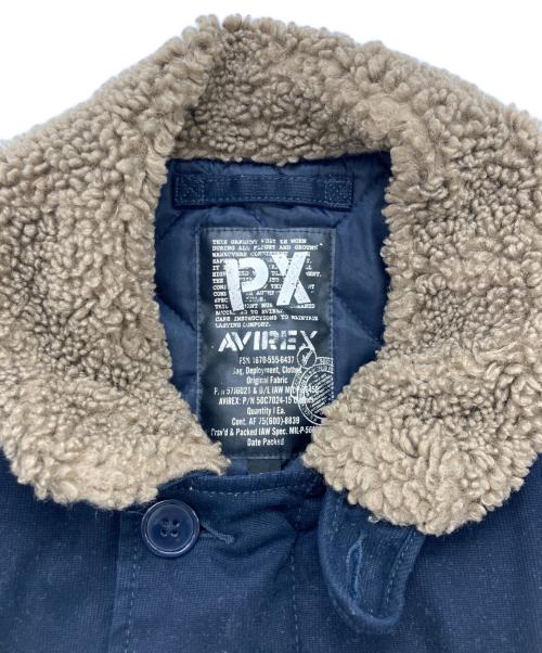 AVIREX（アヴィレックス）AVIREX (アヴィレックス) N-1デッキジャケット ネイビー サイズ:SIZE Mの古着・服飾アイテム