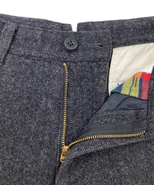 JUNYA WATANABE COMME des GARCONS（ジュンヤワタナベ コムデギャルソン）JUNYA WATANABE COMME des GARCONS ((ジュンヤワタナベ コムデギャルソン) ウールカシミヤスラックス グレー サイズ:Sの古着・服飾アイテム