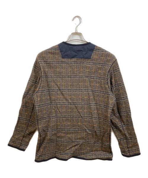COMME des GARCONS HOMME（コムデギャルソン オム）COMME des GARCONS HOMME (コムデギャルソン オム) チェックライナージャケット ブラウン サイズ:Sの古着・服飾アイテム