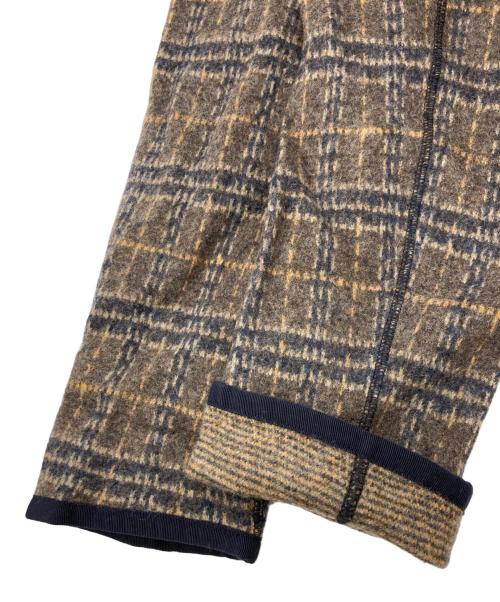 COMME des GARCONS HOMME（コムデギャルソン オム）COMME des GARCONS HOMME (コムデギャルソン オム) チェックライナージャケット ブラウン サイズ:Sの古着・服飾アイテム