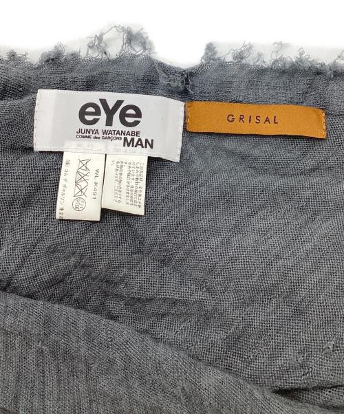 eYe COMME des GARCONS JUNYAWATANABE MAN（アイ コム デ ギャルソン ジュンヤ ワタナベ マン）eYe COMME des GARCONS JUNYAWATANABE MAN (アイ コム デ ギャルソン ジュンヤ ワタナベ マン) マフラー グレーの古着・服飾アイテム