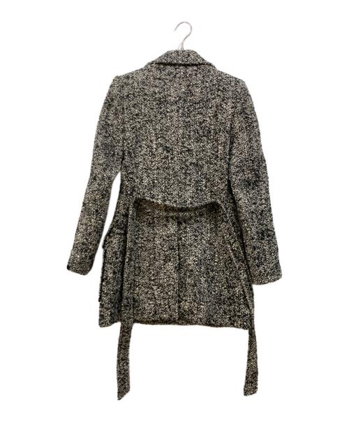 LOUIS VUITTON（ルイ ヴィトン）LOUIS VUITTON (ルイ ヴィトン) ミックスウールPコート ライトグレー サイズ:36の古着・服飾アイテム