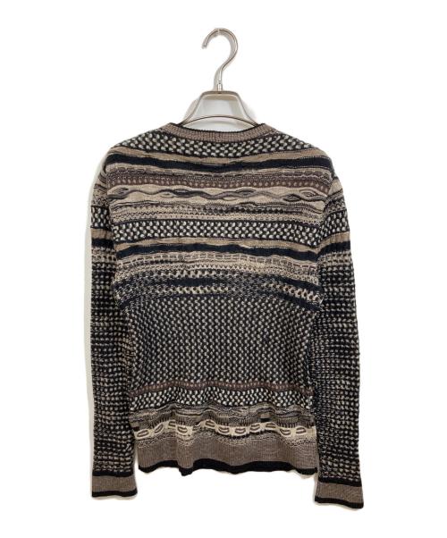 missoni（ミッソーニ）missoni (ミッソーニ) ミックスニット ブラウン サイズ:サイズ表記なしの古着・服飾アイテム