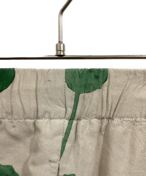 mina perhonen（ミナ ペルホネン）mina perhonen (ミナ ペルホネン) コットンレーヨンパンツ アイボリー サイズ:38の古着・服飾アイテム