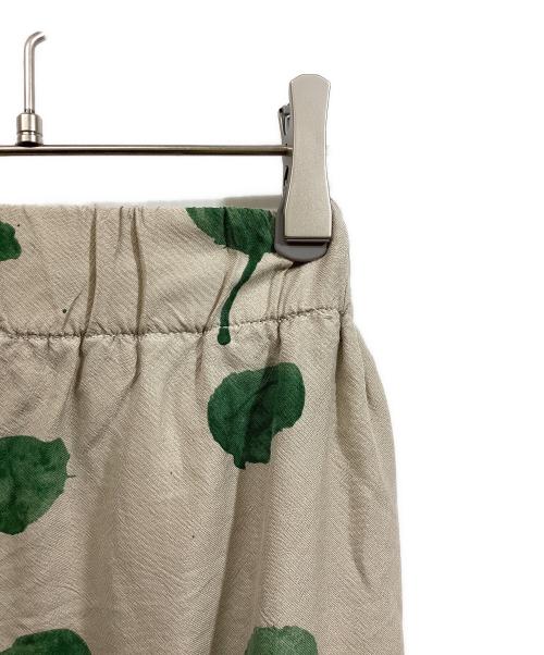 mina perhonen（ミナ ペルホネン）mina perhonen (ミナ ペルホネン) コットンレーヨンパンツ アイボリー サイズ:38の古着・服飾アイテム