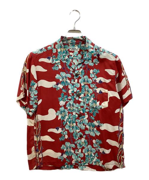 Sun Surf（サンサーフ）Sun Surf (サンサーフ) アロハシャツ レッド サイズ:Sの古着・服飾アイテム