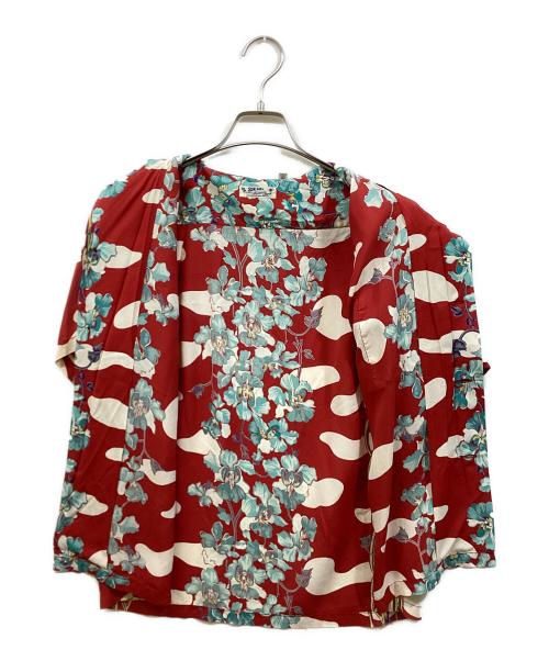Sun Surf（サンサーフ）Sun Surf (サンサーフ) アロハシャツ レッド サイズ:Sの古着・服飾アイテム