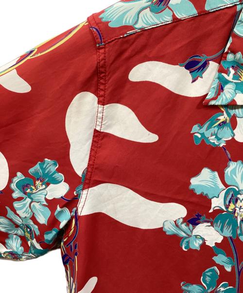 Sun Surf（サンサーフ）Sun Surf (サンサーフ) アロハシャツ レッド サイズ:Sの古着・服飾アイテム