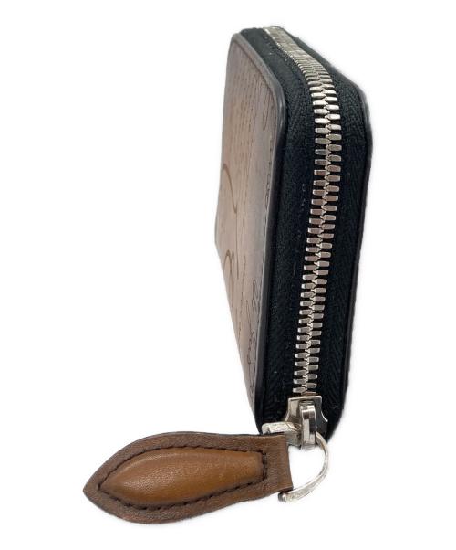 Berluti（ベルルッティ）Berluti (ベルルッティ) ラウンドファスナー財布 ブラウンの古着・服飾アイテム