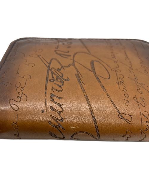 Berluti（ベルルッティ）Berluti (ベルルッティ) ラウンドファスナー財布 ブラウンの古着・服飾アイテム