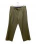 CARUSO（カルーゾ）の古着「ワイドスラックス」｜オリーブ