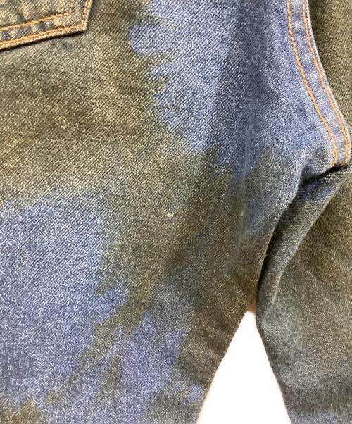 GUCCI（グッチ）GUCCI (グッチ) 加工テーパードデニムパンツ インディゴ サイズ:30の古着・服飾アイテム