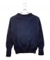 ANDERSEN-ANDERSEN (アンデルセン アンデルセン) ウールニット ネイビー サイズ:XXS：5000円
