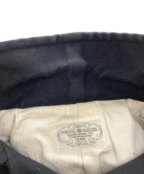 PHIGVEL MAKERS（フィグベルマーカーズ）PHIGVEL MAKERS (フィグベルマーカーズ) Pコート ブラック サイズ:1の古着・服飾アイテム
