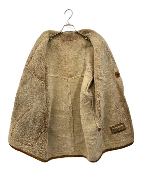 ROBERTO MASSINI（ロベルトマッシーニ）ROBERTO MASSINI (ロベルトマッシーニ) ムートンコート ブラウン サイズ:SIZE Mの古着・服飾アイテム