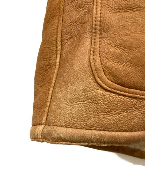 ROBERTO MASSINI（ロベルトマッシーニ）ROBERTO MASSINI (ロベルトマッシーニ) ムートンコート ブラウン サイズ:SIZE Mの古着・服飾アイテム