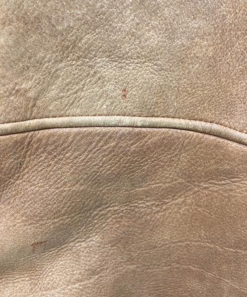 ROBERTO MASSINI（ロベルトマッシーニ）ROBERTO MASSINI (ロベルトマッシーニ) ムートンコート ブラウン サイズ:SIZE Mの古着・服飾アイテム