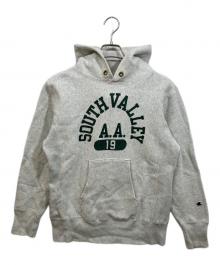 Champion REVERSE WEAVE（チャンピオン リバース ウィーブ）の古着「パーカー」｜グレー