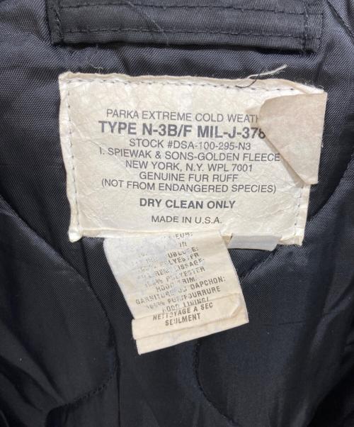 GOLDEN FLEECE（ゴールデン フリース）GOLDEN FLEECE (ゴールデン フリース) N-3B ブラック サイズ:SIZE 38の古着・服飾アイテム