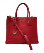 MICHAEL KORSマイケル・コース）の古着「２WAYハンドバッグ」｜レッド