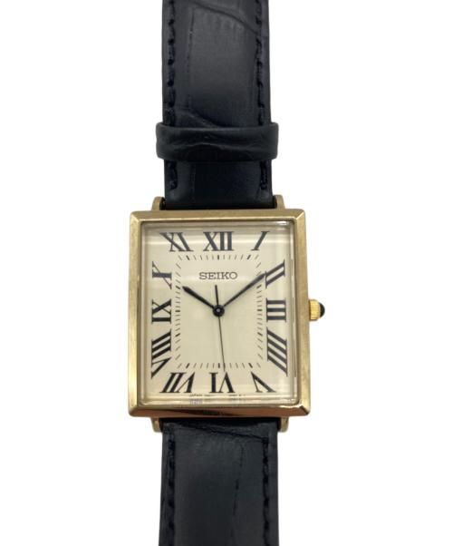 SEIKO（セイコー）SEIKO (セイコー) EDIFICE (エディフィス) HIROB (ヒロブ) リストウォッチ ブラックの古着・服飾アイテム