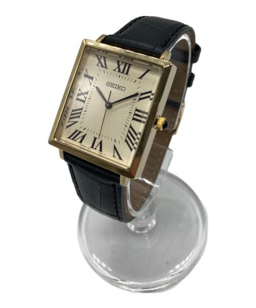 SEIKO（セイコー）SEIKO (セイコー) EDIFICE (エディフィス) HIROB (ヒロブ) リストウォッチ ブラックの古着・服飾アイテム