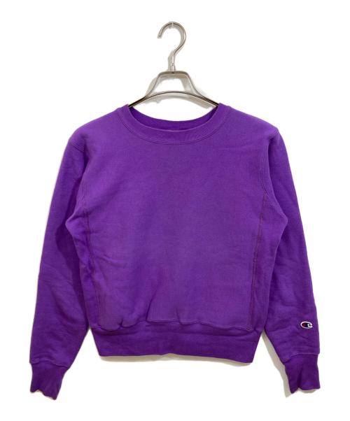 Champion REVERSE WEAVE（チャンピオン リバース ウィーブ）Champion REVERSE WEAVE (チャンピオン リバース ウィーブ) 裏起毛スウェット パープル サイズ:Sの古着・服飾アイテム