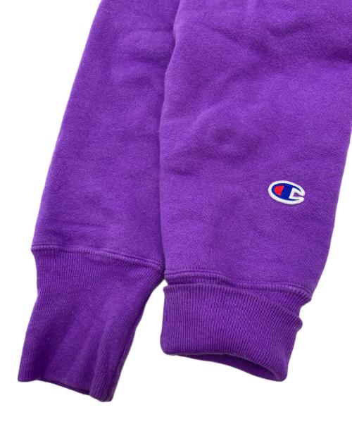 Champion REVERSE WEAVE（チャンピオン リバース ウィーブ）Champion REVERSE WEAVE (チャンピオン リバース ウィーブ) 裏起毛スウェット パープル サイズ:Sの古着・服飾アイテム