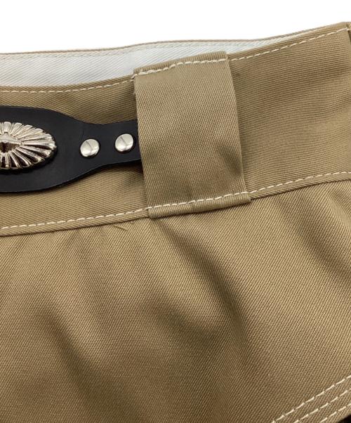 Dickies（ディッキーズ）Dickies (ディッキーズ) TOGA ARCHIVES (トーガアーカイブス) Pleated skirt Dickies SP ブラウン サイズ:34の古着・服飾アイテム