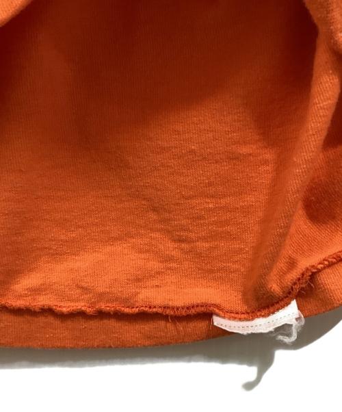 Champion（チャンピオン）Champion (チャンピオン) QB 1/4スリーブフットボールTシャツ オレンジ サイズ:XLの古着・服飾アイテム