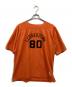 Champion（チャンピオン）の古着「QB 1/4スリーブフットボールTシャツ」｜オレンジ