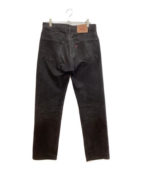 LEVI'S（リーバイス）LEVI'S (リーバイス) 505後染めブラックデニムパンツ ブラック サイズ:34の古着・服飾アイテム