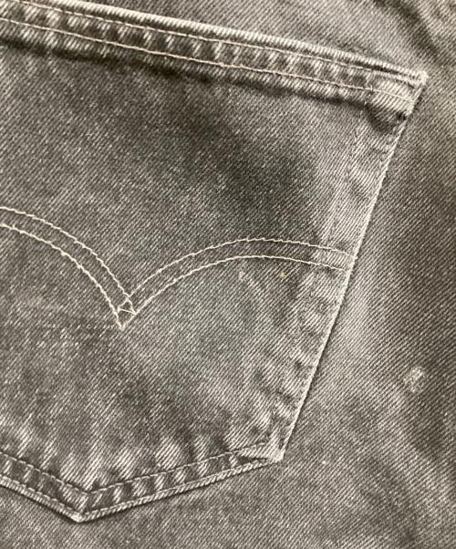 LEVI'S（リーバイス）LEVI'S (リーバイス) 505後染めブラックデニムパンツ ブラック サイズ:34の古着・服飾アイテム
