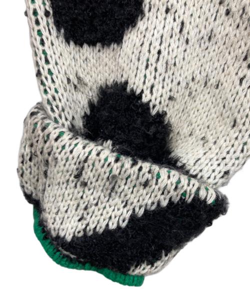 PAMM（パム）PAMM (パム) thanks sea knit anorak parka アイボリー サイズ:Mの古着・服飾アイテム