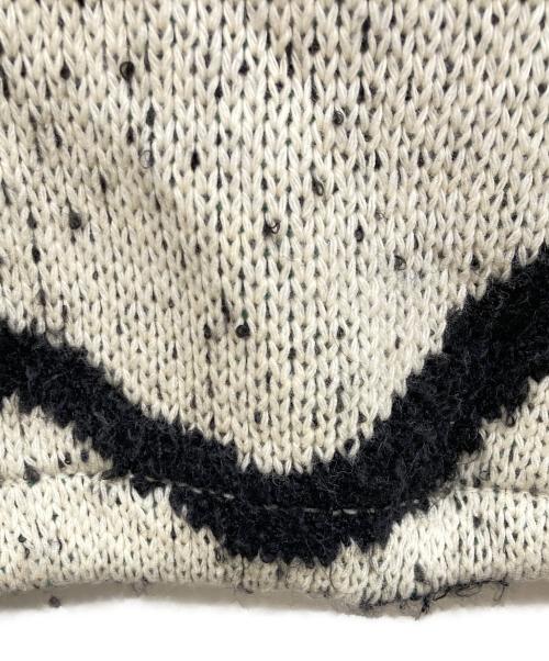 PAMM（パム）PAMM (パム) thanks sea knit anorak parka アイボリー サイズ:Mの古着・服飾アイテム