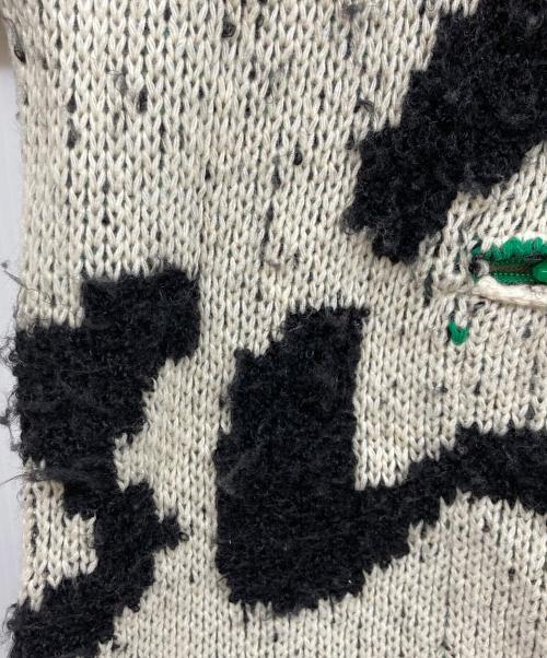 PAMM（パム）PAMM (パム) thanks sea knit anorak parka アイボリー サイズ:Mの古着・服飾アイテム