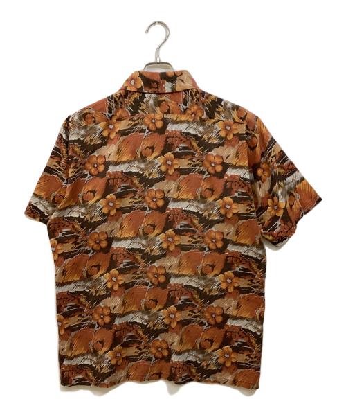 TOWN CRAFT（タウンクラフト）TOWN CRAFT (タウンクラフト) アロハシャツ ブラウン サイズ:Lの古着・服飾アイテム