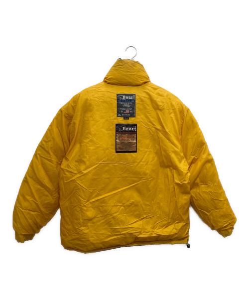 BEAR USA（ベア ユーエスエー）BEAR USA (ベア ユーエスエー) リバーシブルダウンジャケット ネイビー×イエロー サイズ:SIZE Mの古着・服飾アイテム
